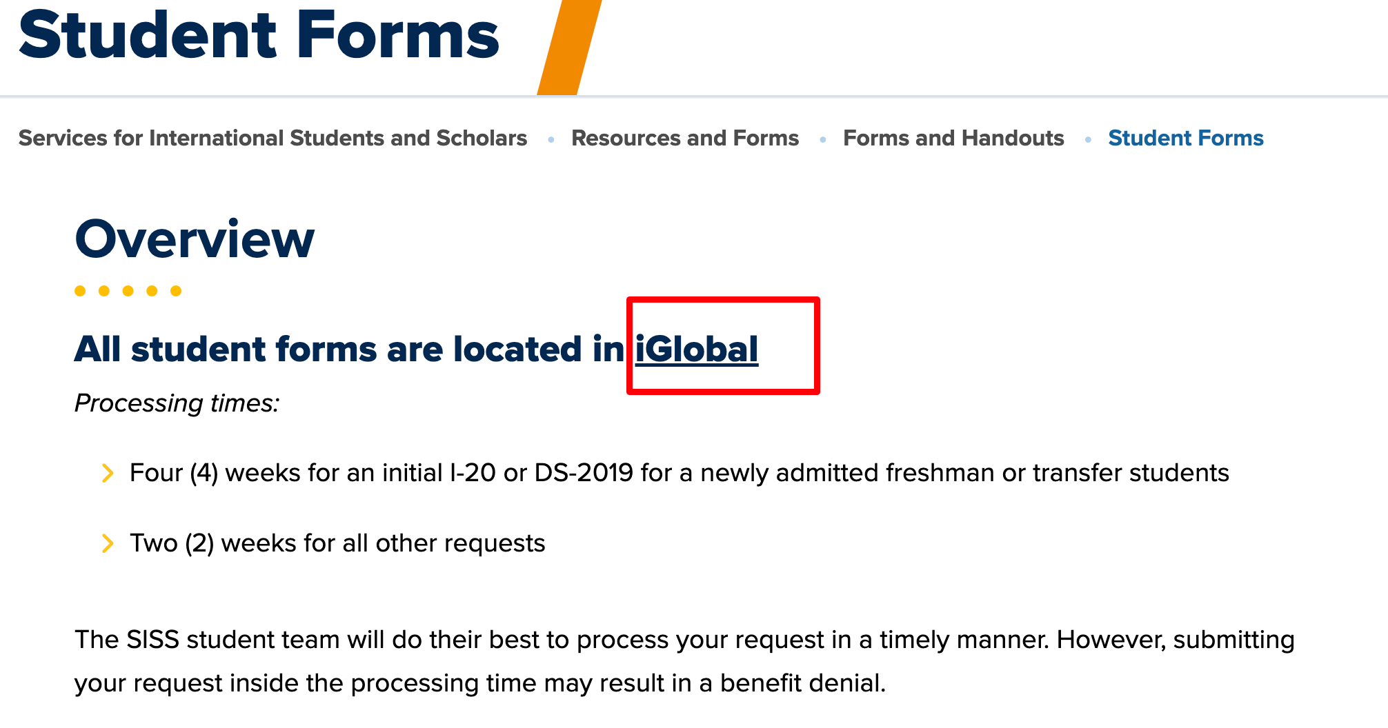 iGlobal Overview